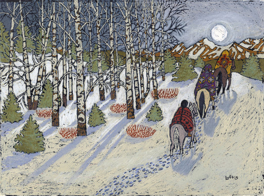 "Pass At Moonrise" By Elizabeth Geers Loftis