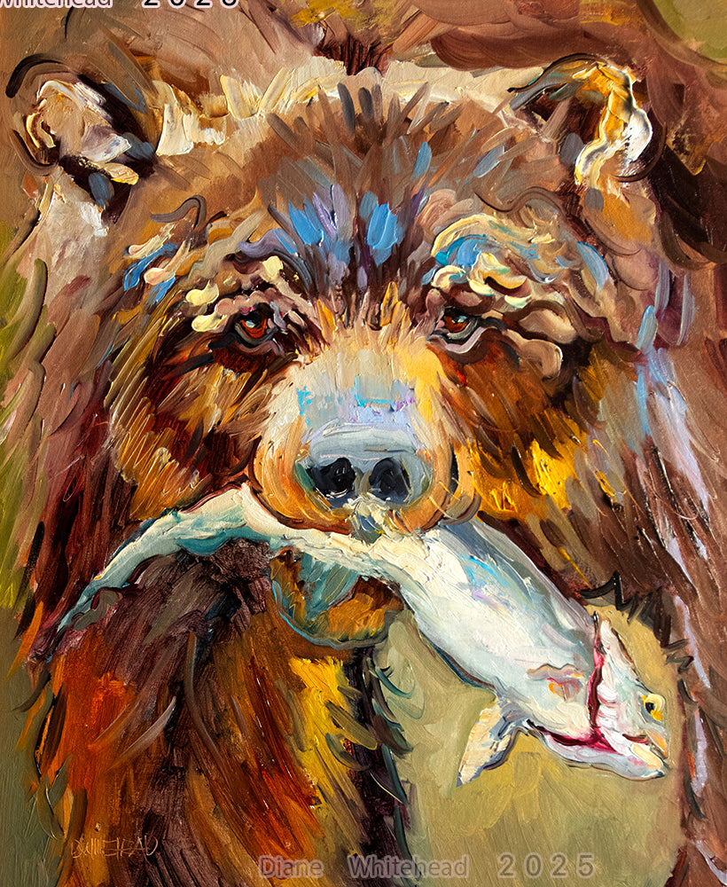 "Fresh Trout or Dinner Fish" By Diane Whitehead