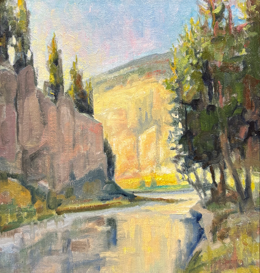 "Evening Light at Camp Four" By Robert Spannring