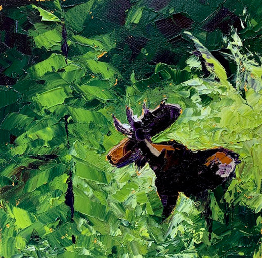 "Moose Meadow" By Susan Moncada