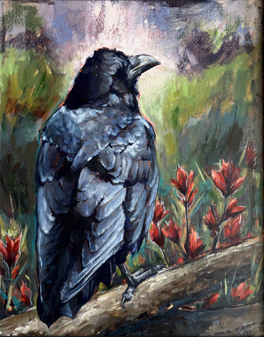 "Perched in Red Lodge" by Kat Houseman