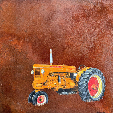 "Orange Tractor" By Meg Hanson