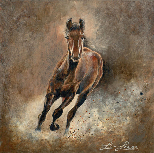 "Running Towards" by Liv Larsen