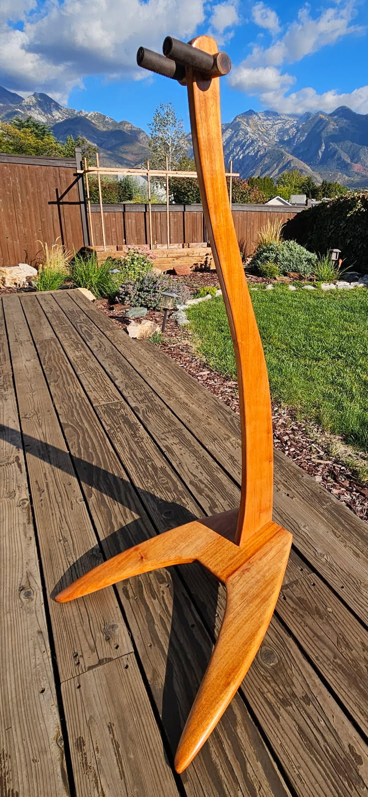Handmade Guitar Stand by Dan Ely