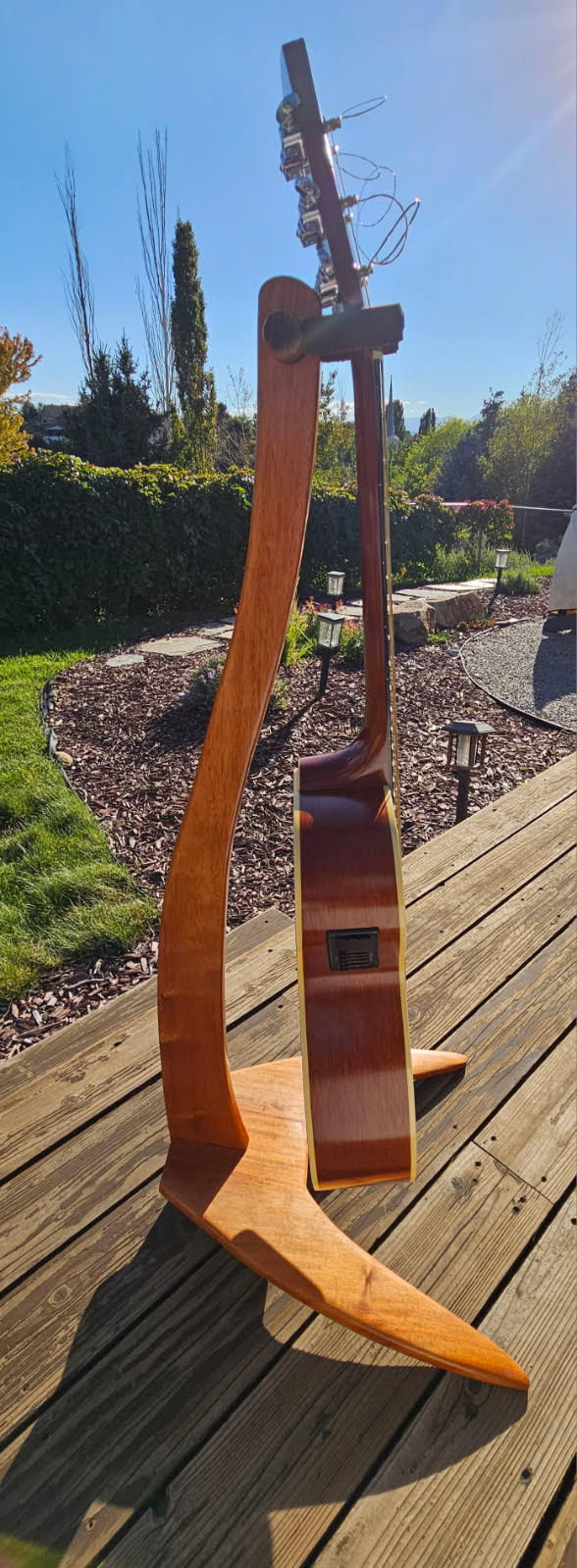Handmade Guitar Stand by Dan Ely
